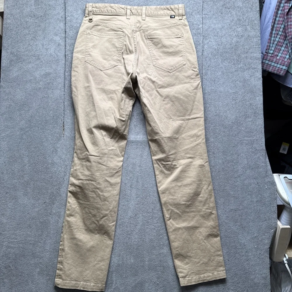 The North Face Chinos Pants Mens 30 (30x29) Beige Tan‎ Flat Front Outdoors Camp